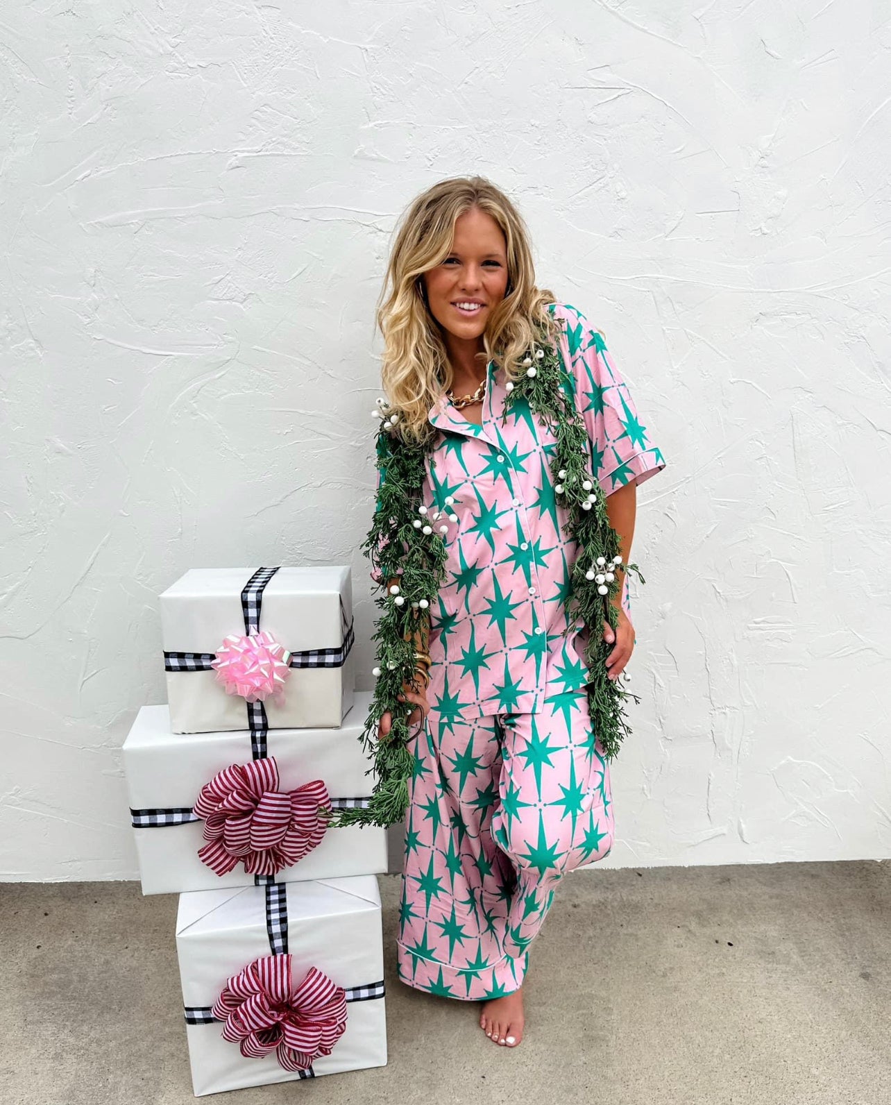 Holiday Luxe PJ Set