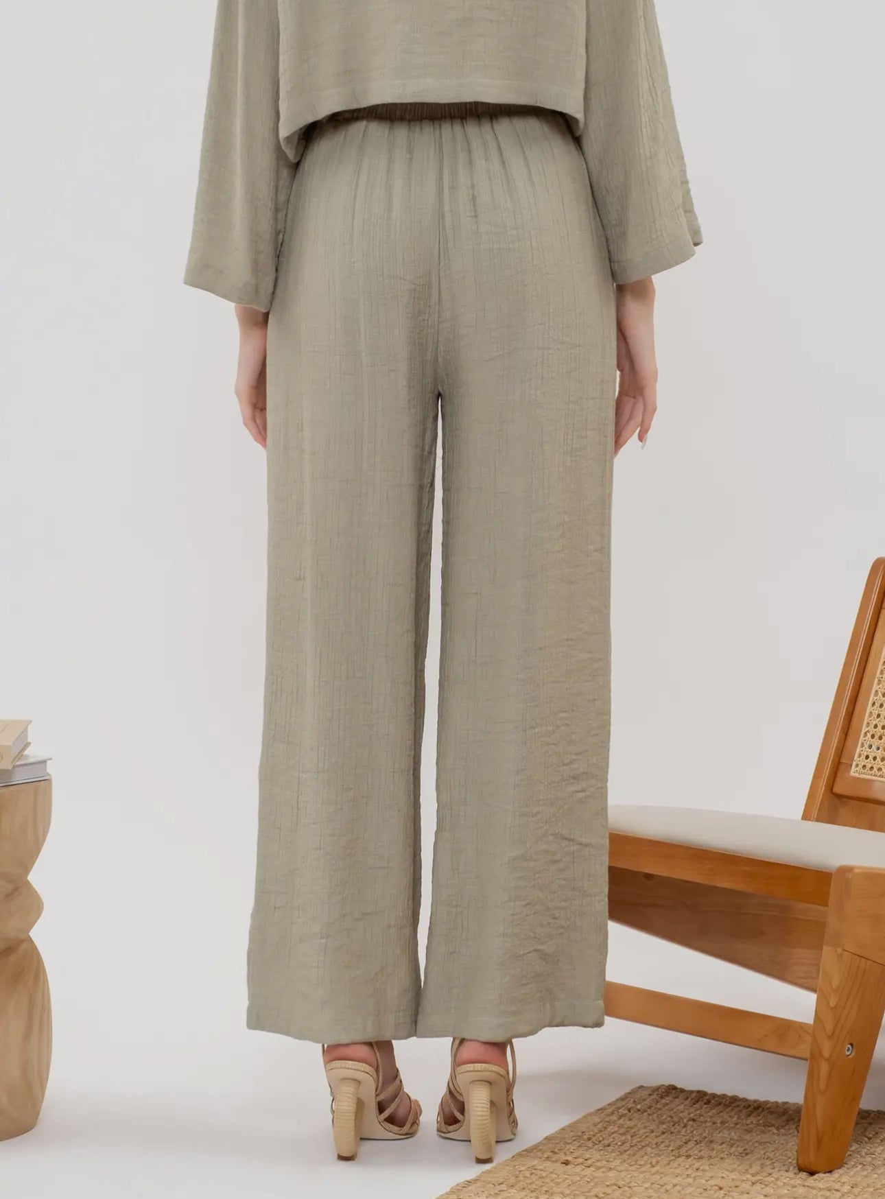 Sage High Rise Casual Pants