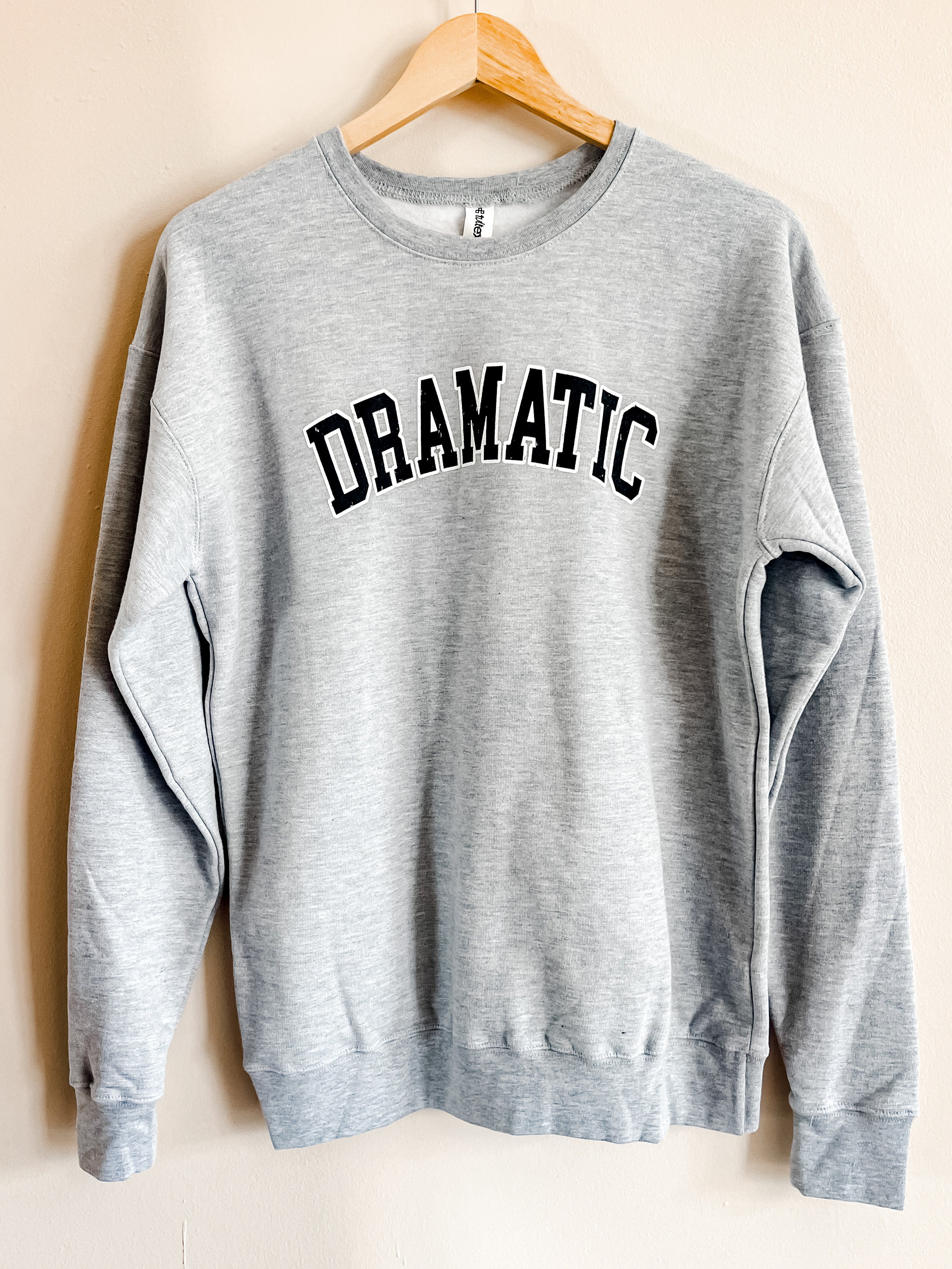 Crew Neck Dramatic Sweater