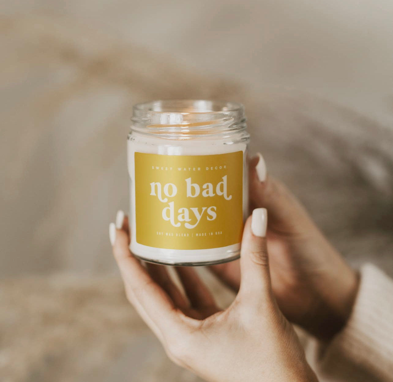 No Bad Days Candle
